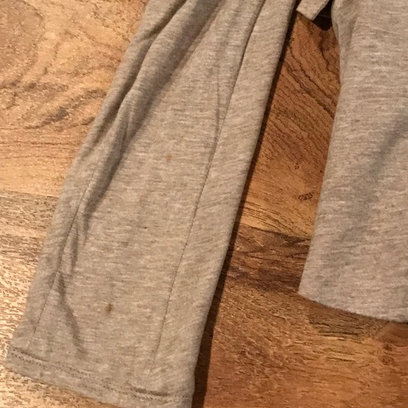 BCBG MAXAZRIA tan Jersey Soft Blazer Suit Jacket Unique Comfy Loose Fit XS - Picture 6 of 6